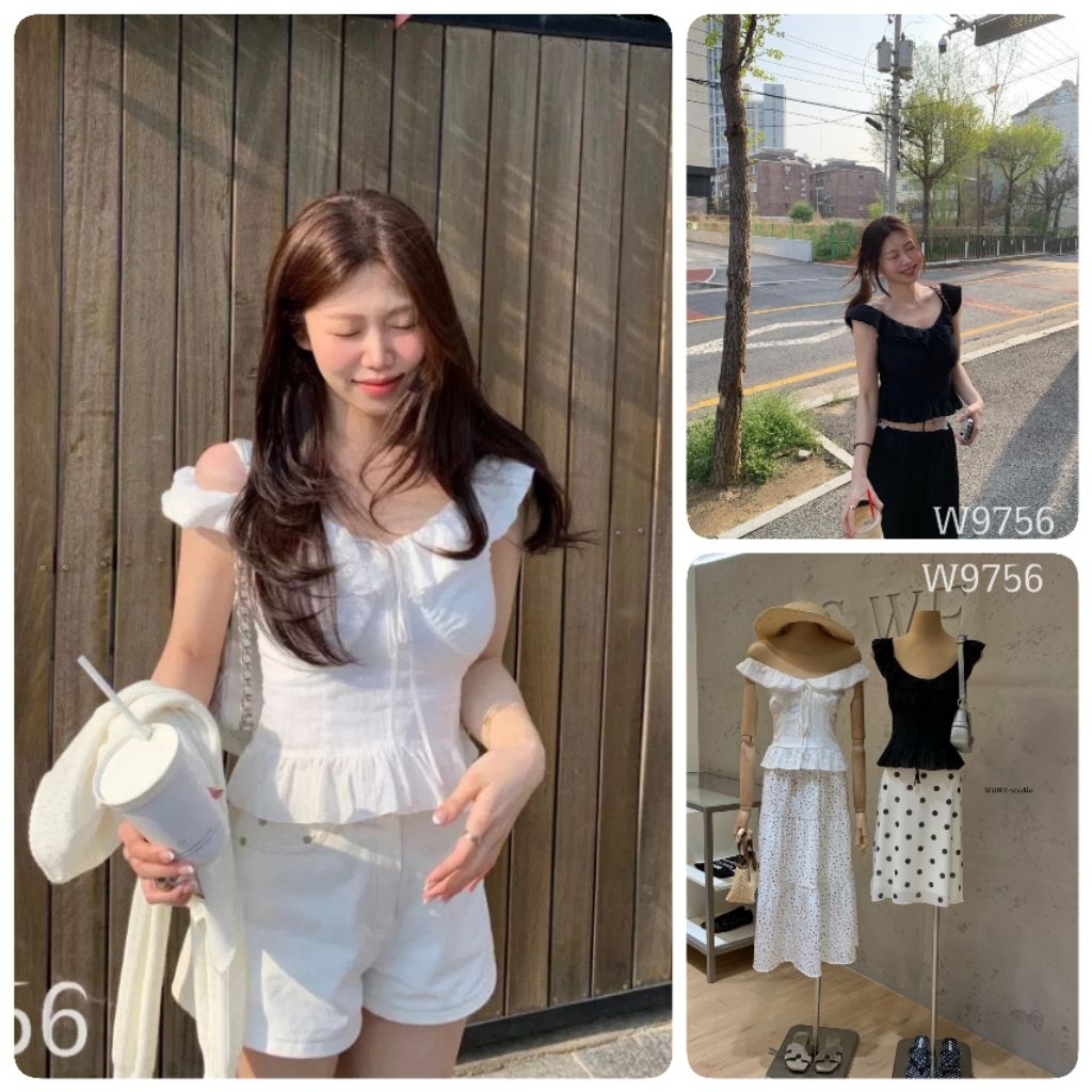 W9756 เสื้อแฟชั่น Tag WGWE