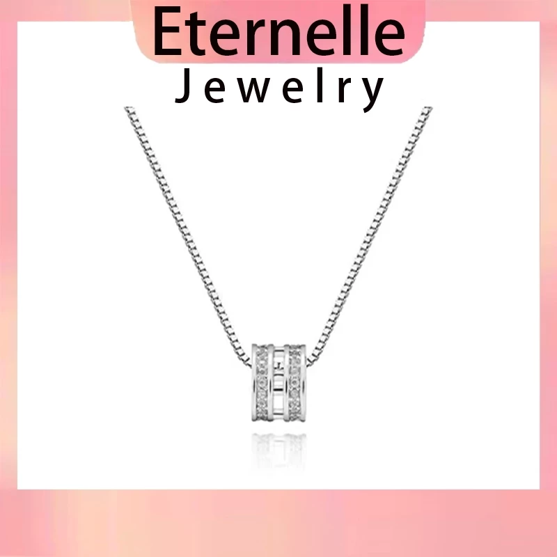 Eternelle✨ สร้อยคอทองคำขาวพร้อมจี้ H สีเงินดีไซน์เปลือกหอยวันเกิดแบบโบฮีเมียนปรับได้สำหรับผู้หญิง