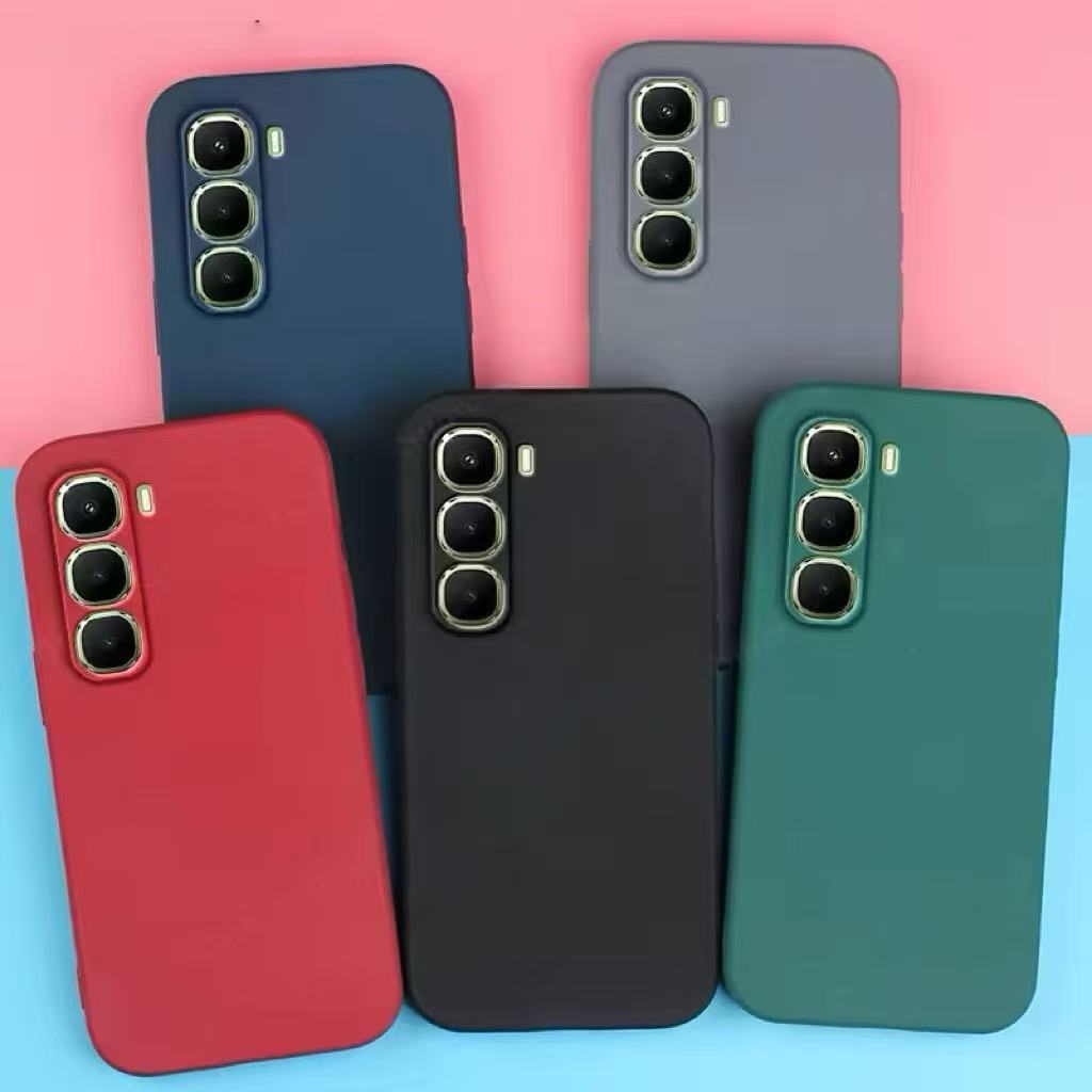 เคสชิลิโคน TPU กำมะหยี่ สำหรับ iNfinix Hot60 Hot60i Hot60pro Hot60proPlus  เคสกันกระแทก กำมะหยี่