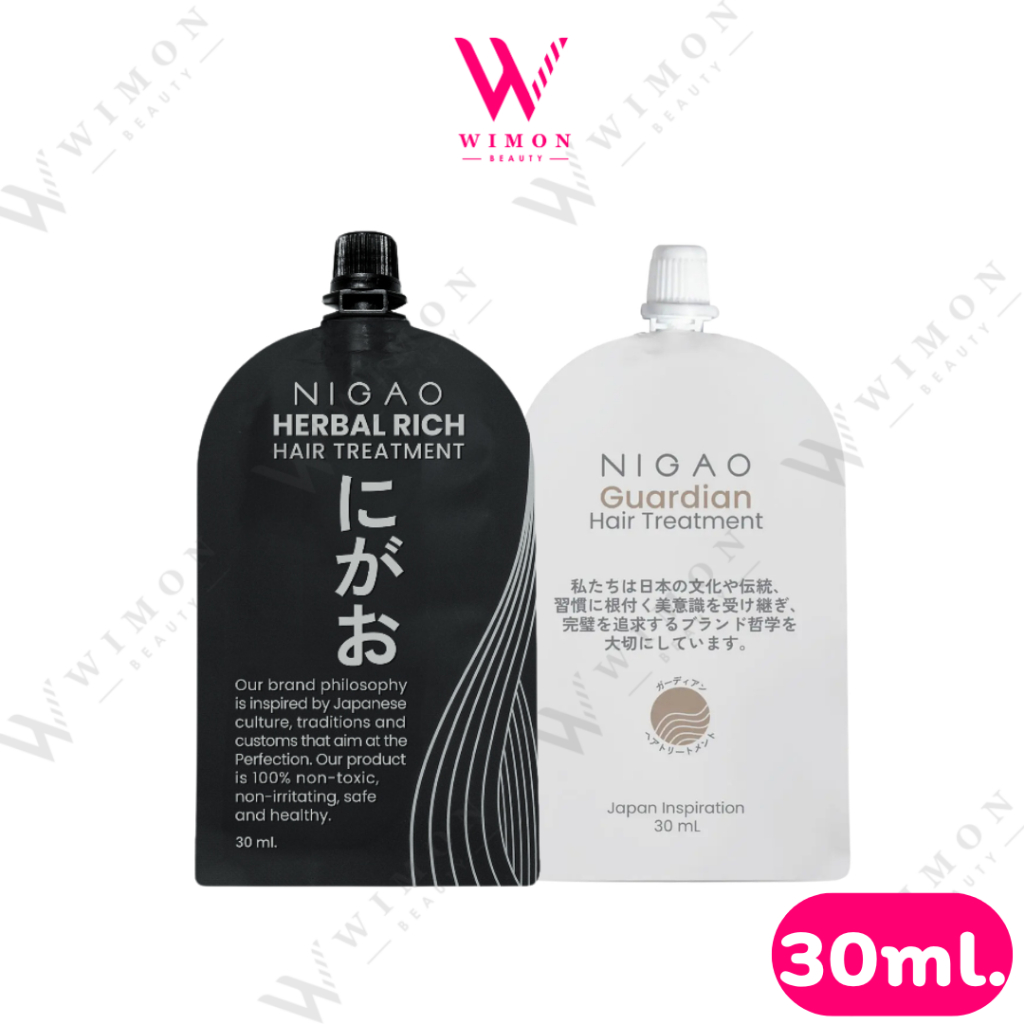 (แบบซอง)Nigao guardian / herbal rich treatment 30 ml นิกาโอะ การ์เดียน / เฮอร์บัล ริช เคลือบแก้ว ทรีทเม้นท์