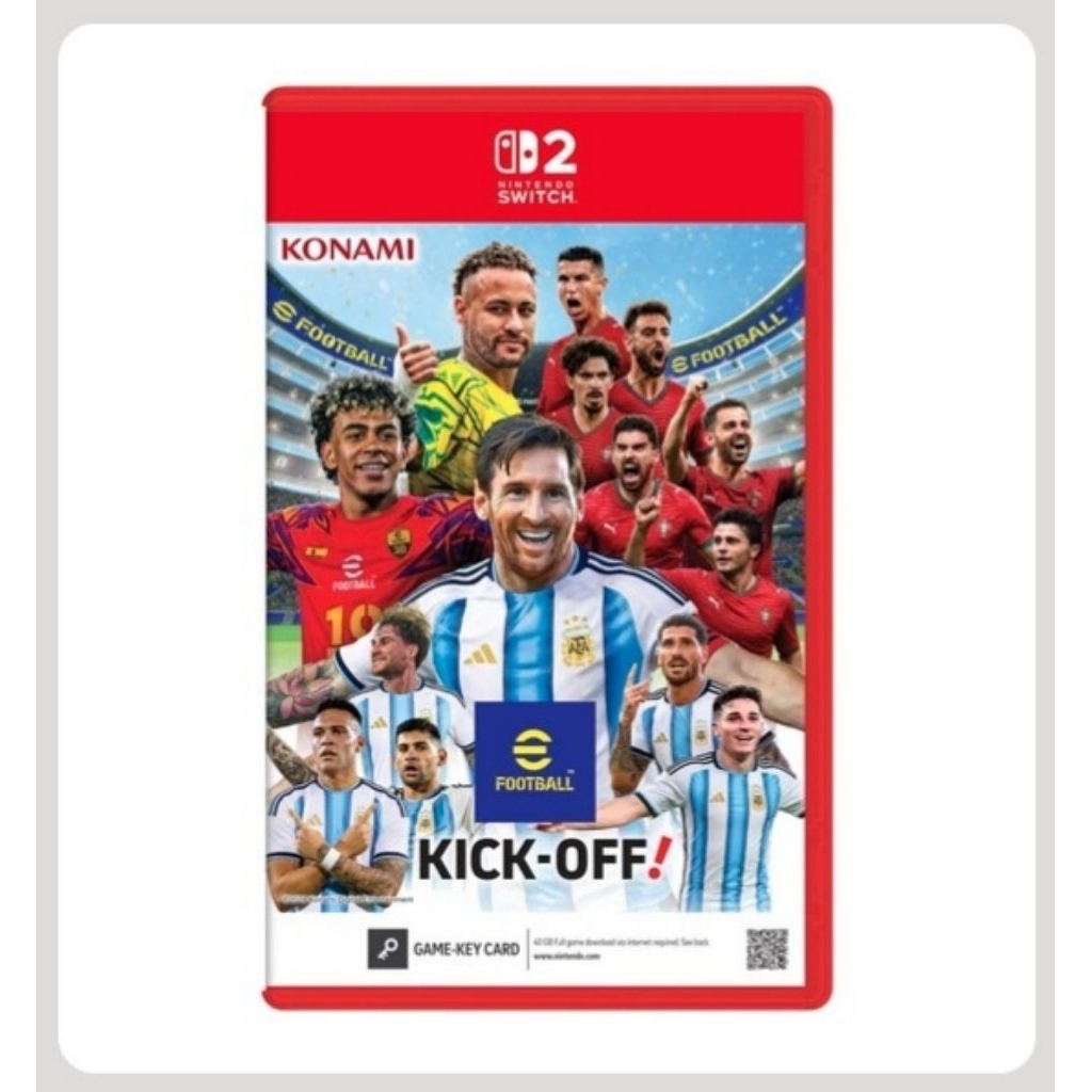 มือหนึ่ง สินค้าพร้อมส่ง SWITCH-2 EFOOTBALL KICK OFF (R3/ASIA) (GAME KEYCARD)