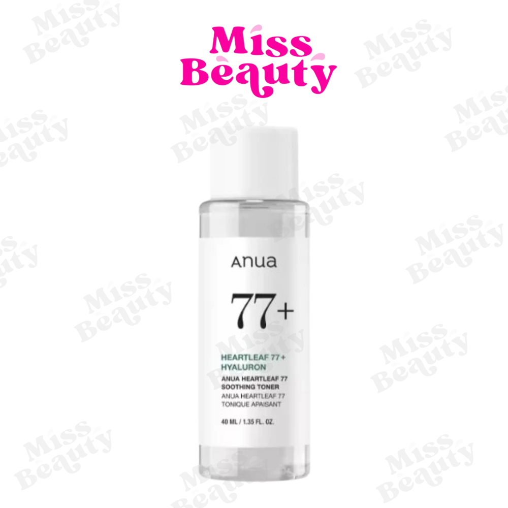 (ขวด) ANUA Heartleaf 77 Soothing Toner อานัว ฮาร์ทลีฟ 77 ซูทติ้ง โทนเนอร์ สูตรอ่อนโยน 40 มล.