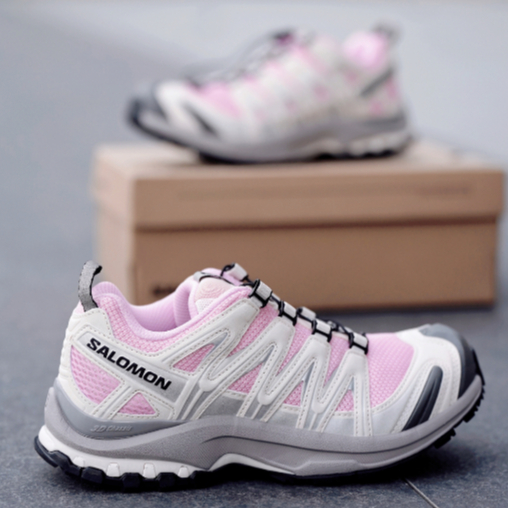 SALOMON × atoms pink XA PRO 3D low cut pink gray 【แท้💯】
