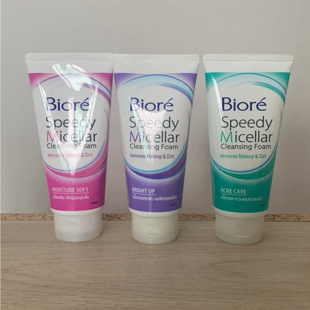 [90 g.] Biore’ บีโอเร บิโอเร Speedy Micellar คลีนซิ่ง โฟม