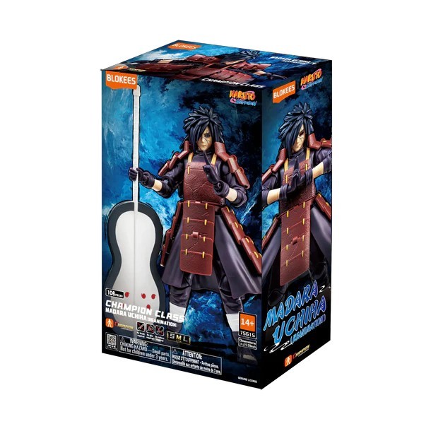 (พร้อมส่ง) Blokees | NARUTO 75615 CHAMPION CLASS 05 - MADARA UCHIHA