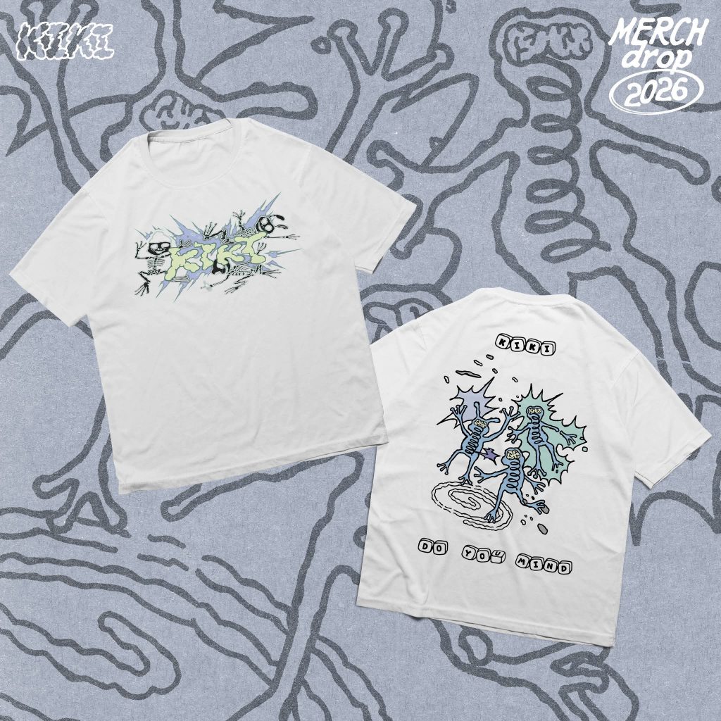 เสื้อวง KIKI (ปี 2026) - เสื้อสีขาว