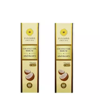 pinnara เซรั่มน้ำมันมะพร้าววพิณนารา ของแท้ 10 ขวด ส่งฟรี ส่งด่วน