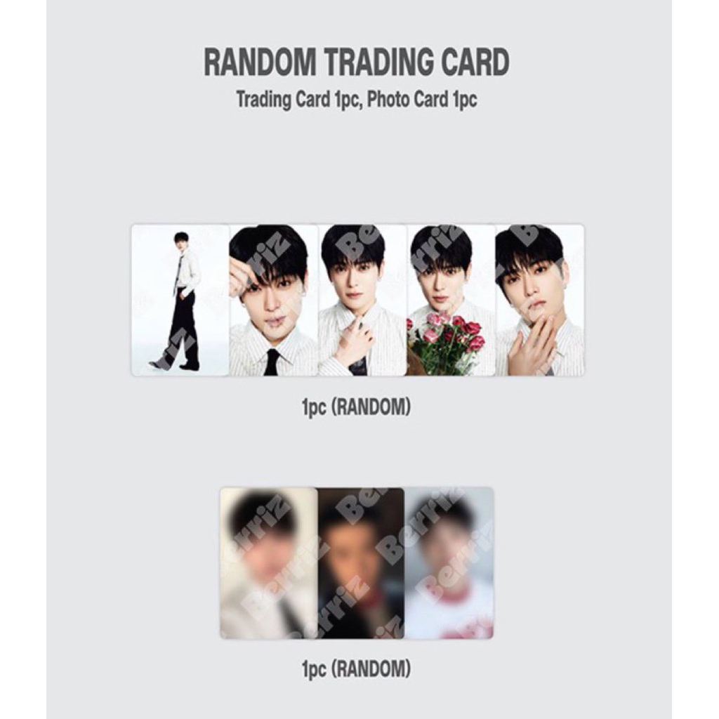 พร้อมส่ง fancon trading card mono Jaehyun