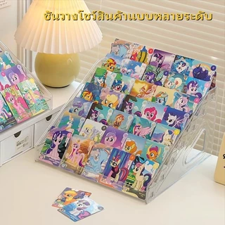 ที่วางโชว์การ์ด วัสดุอะคริลิคใส ประกอบง่าย แข็งแรง ใช้งานได้หลากหลาย ใช้วางโมเดล ของเล่นของตั้งโชว์
