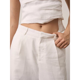 [ NEW IN ] SAC.BKK กางเกงขายาว ผ้าลินิน 100% Linen - Linen Straight Trousers