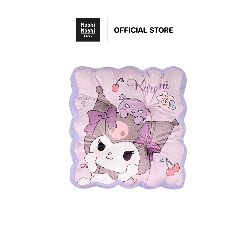 Moshi Moshi เบาะรองนั่ง ลาย Kuromi ลิขสิทธิ์แท้จากค่าย Sanrio รุ่น 6100007580