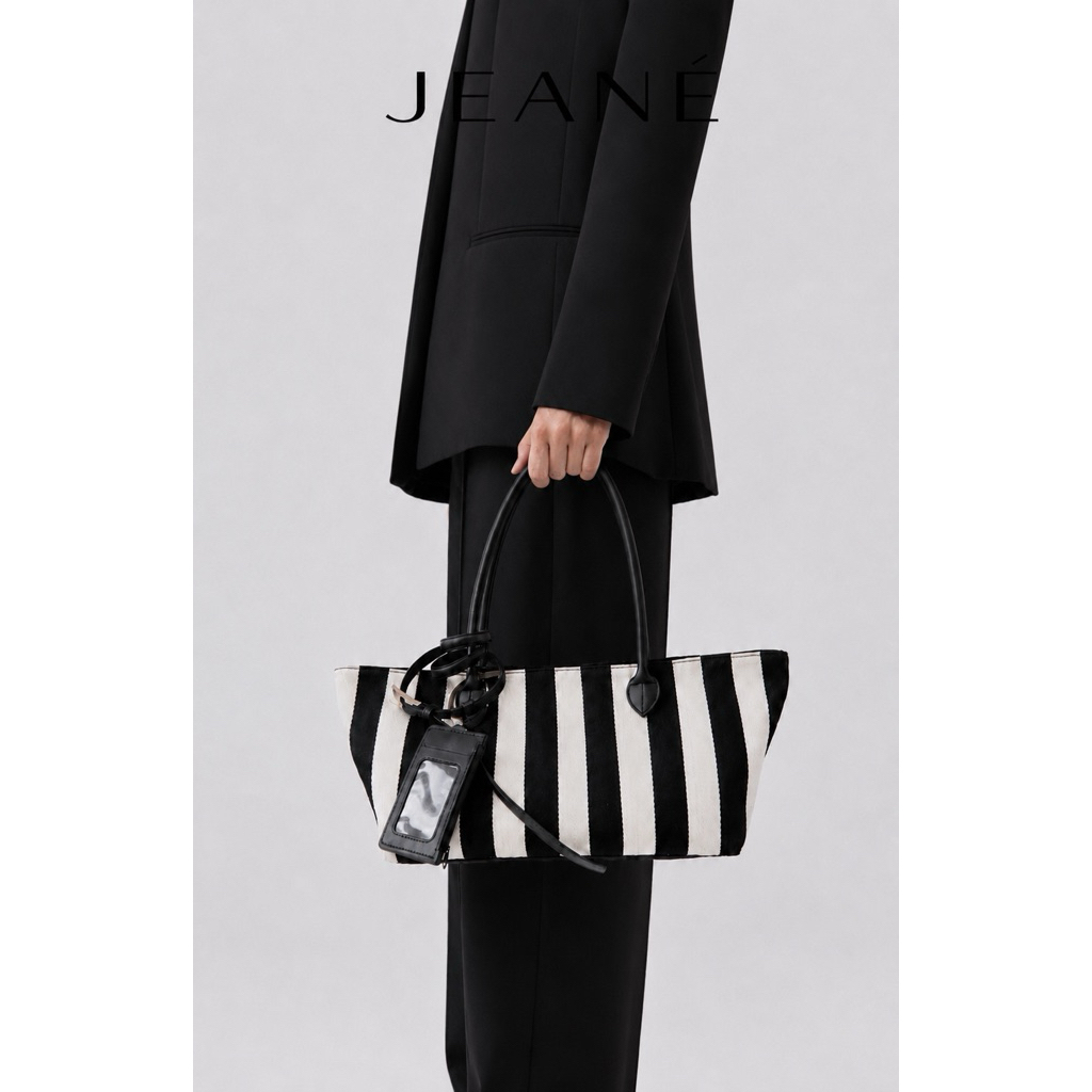 JEANE STUDIO MELLOW BAG ( midnight stripe come back)