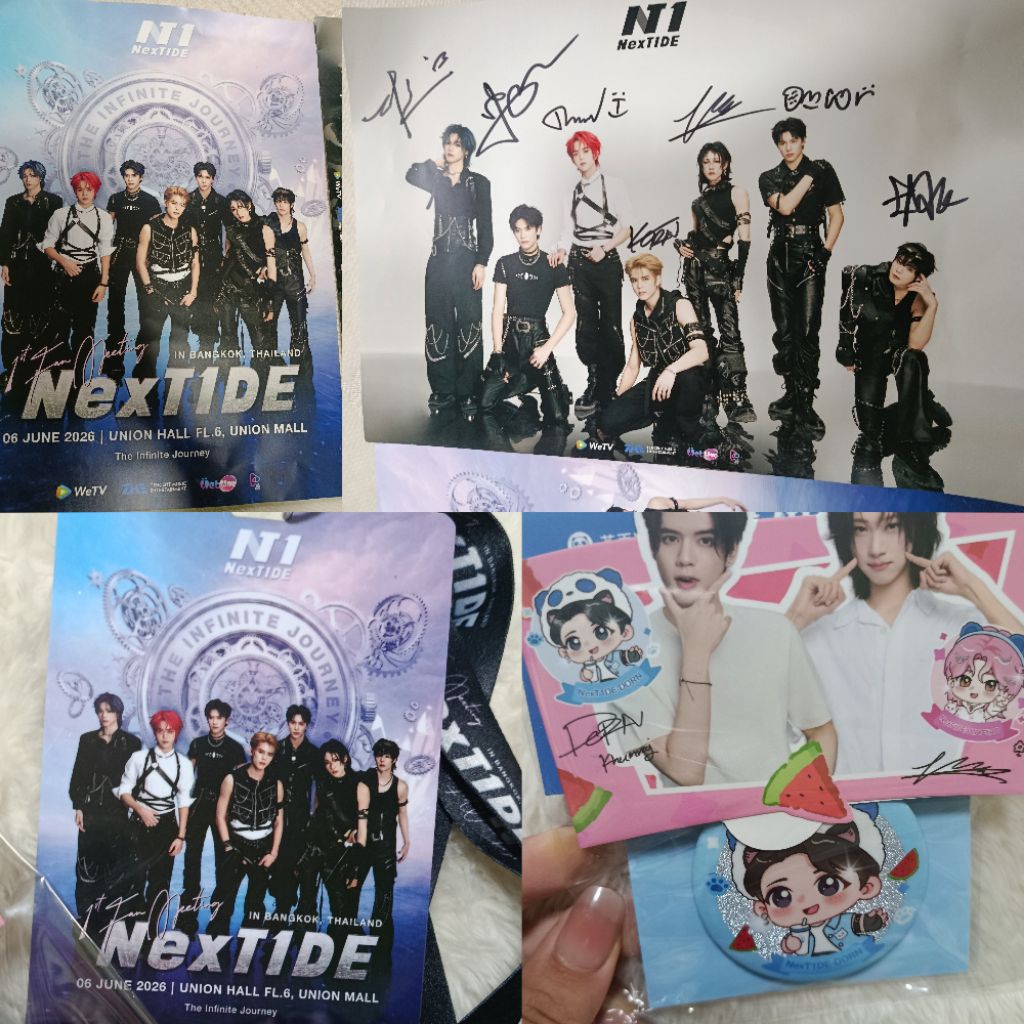 NexT1DE In finite journey cardset poster การ์ดเซ็ตและโปสเตอร์