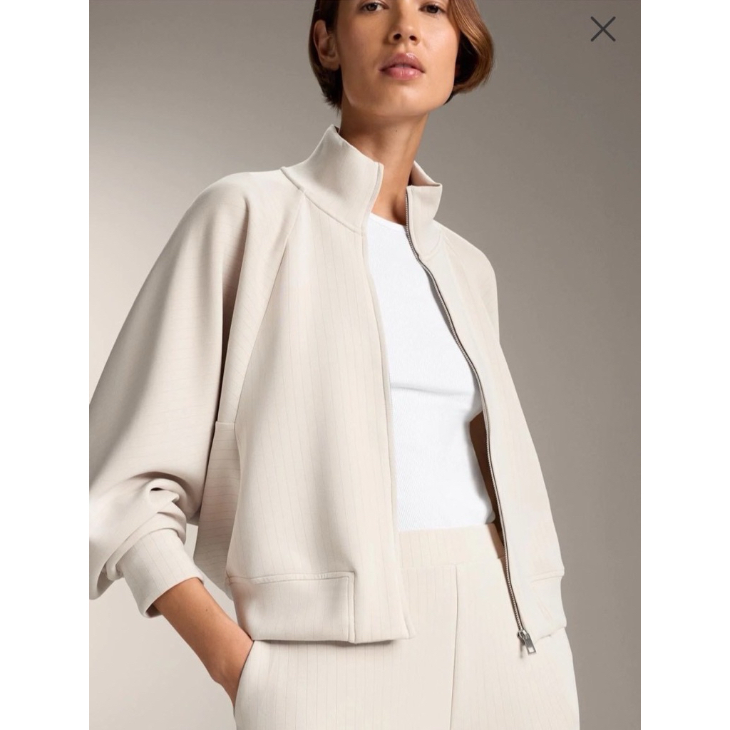 OYSHO Jacket เสื้อคลุม ผ้ายืด ผ้าเย็นๆ ใส่คลุมหน้าร้อนได้
