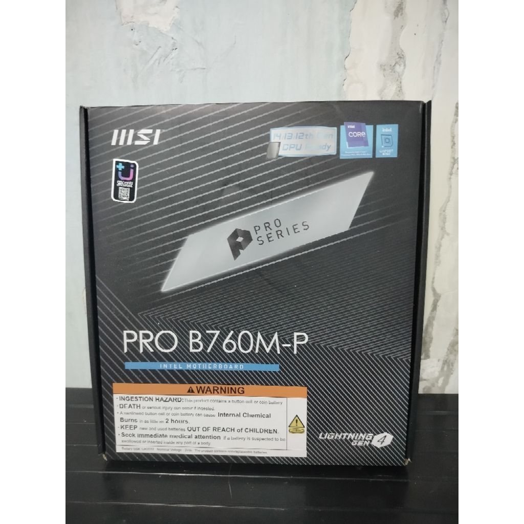 MB LGA1700 PRO B760M-P DDR5 มือสองปประกันไทย