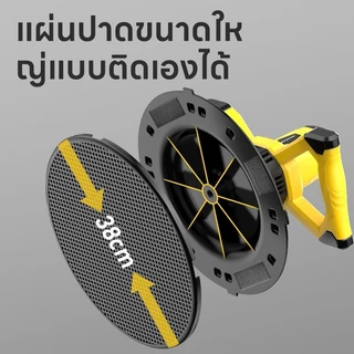 【หลายฟังก์ชัน】เครื่องขัดปูนฉาบ กำลังสูง 3800 วัตต์ 2800r/min ปรับความเร็วได้ 6 ระดับ เครื่องขัดปูน