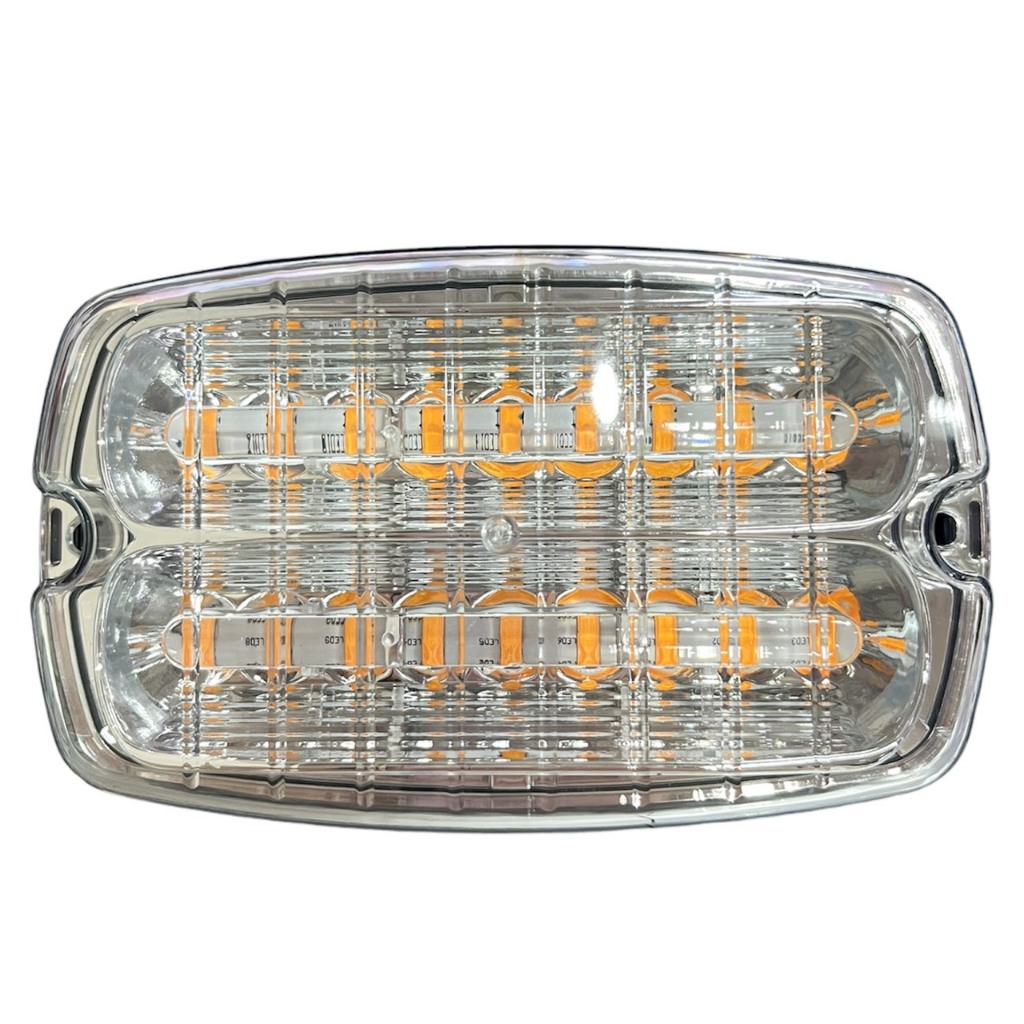 NEW ไฟไซเรน ไฟฉุกเฉิน รุ่น LED-18M (ราคา 1ชิ้น) อเนกประสงค์ สีแดง/ สีน้ำเงิน 12V ส่งจากไทย