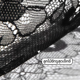 [ขนาด 32-42] เซ็ทบราสุดเซ็กซี่👙 บางเฉียบ โปร่งใส ลูกไม้ปัก กระชับเต้า เกรดพรีเมียม