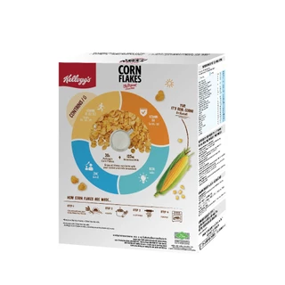 Kellogg's Corn Flakes เคลล็อกส์ คอร์นเฟลกส์ อาหารเช้า ซีเรียลธัญพืช 500 g.