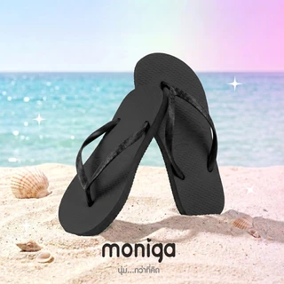 MONIGA รุ่น Maldives สีดำ-หูดำ-หูเงิน คละสี/คละไซส์ (สินค้าสมนาคุณ)