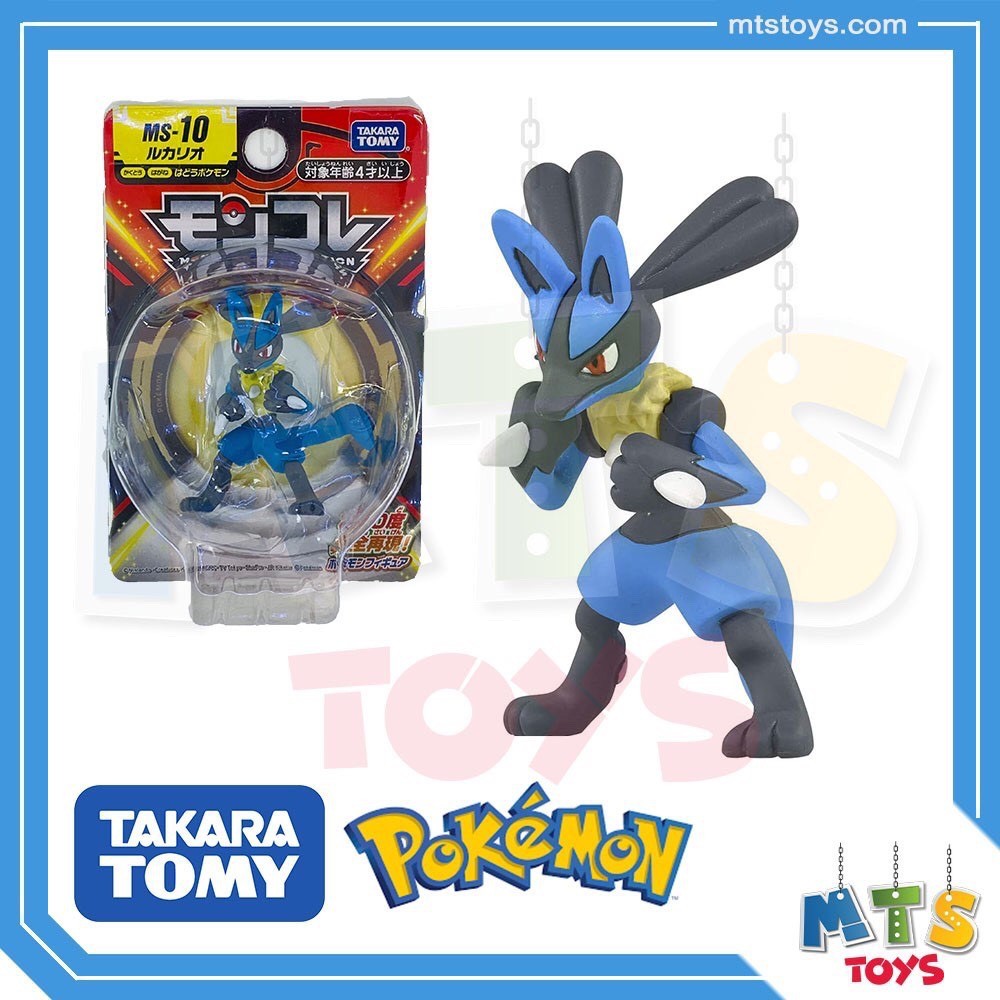 **MTS Toys**Takara Tomy Pokemon : Moncolle MS-10 Lucario ของแท้จากญี่ปุ่น