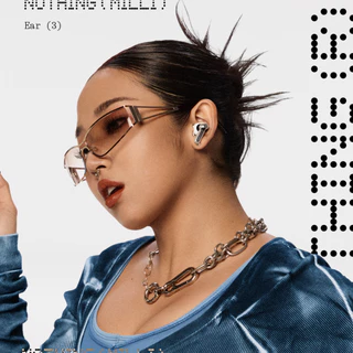 Nothing Ear (3) [ซุปเปอร์ไมค์] - หูฟังไร้สาย True Wireless | iOS + Android | Adaptive ANC | Spatial sound