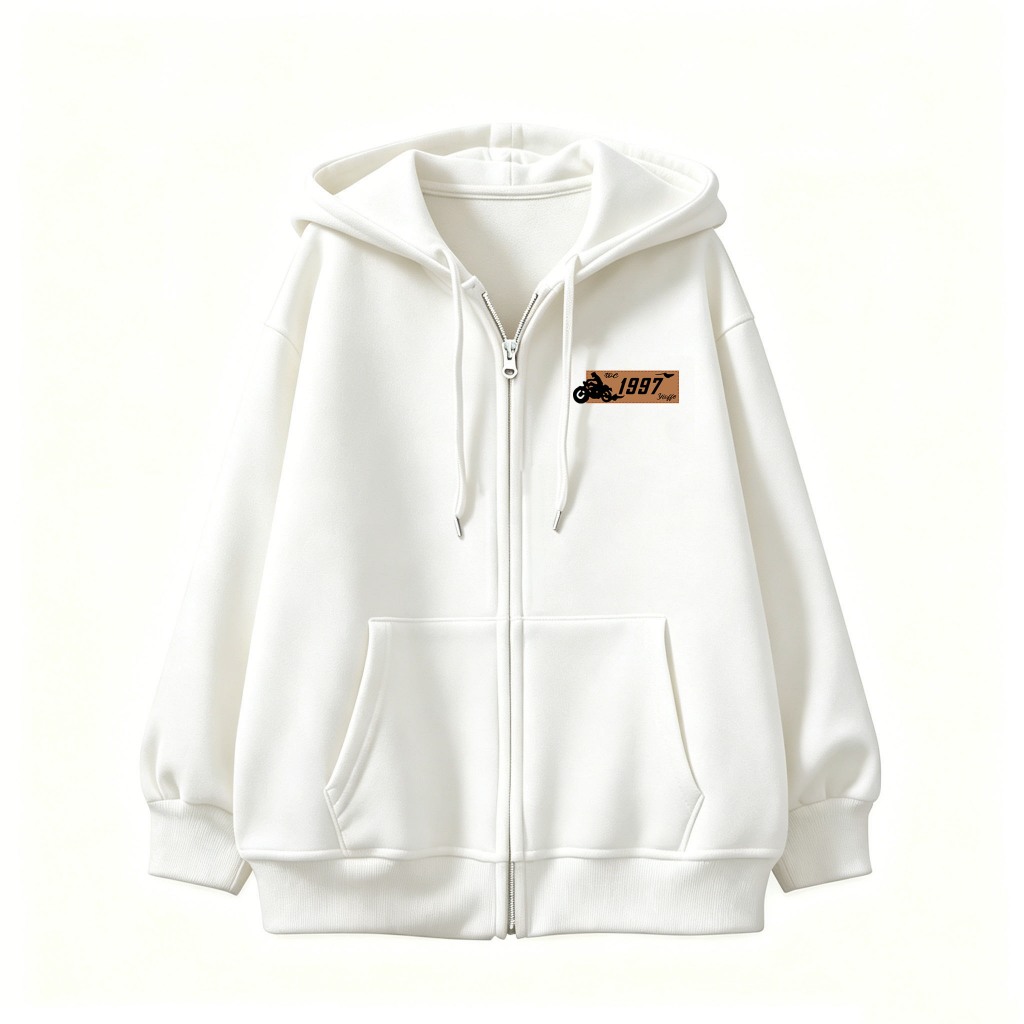 เสื้อสเวตเตอร์ฮู้ดคู่ซิป Unisex ใส่สบาย ดีไซน์ทันสมัย