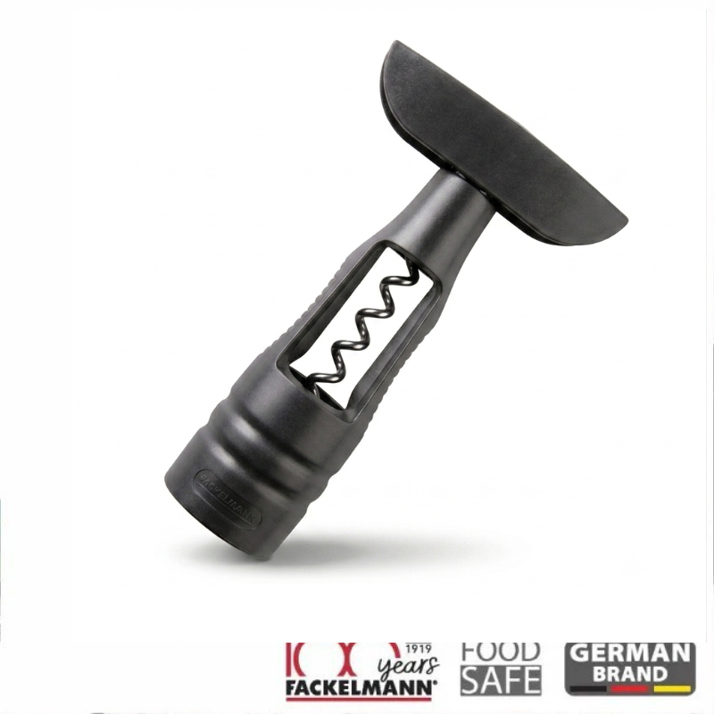 FACKELMANN ที่เปิดไวน์ สีดำ เกลียว Non-Stick Corkscrew Wine Opener 4008033498128