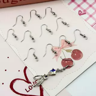 ตะขอต่างหู อะไหล่ต่างหู 20 คู่(40ชิ้น) สีทอง/เงิน DIY
