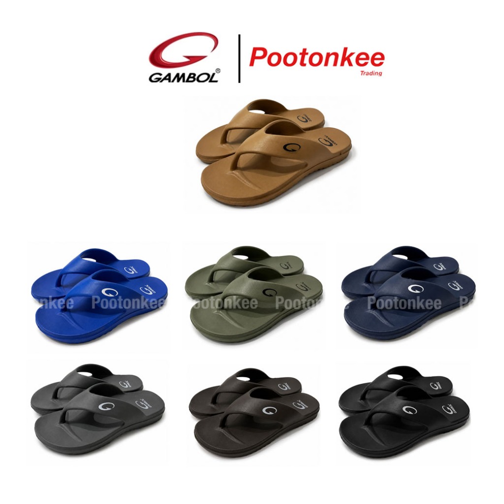 GAMBOL รุ่น GM 41140 / GW 41140 แกมโบล รองเท้าแตะหนีบชายหญิงSize 36-44
