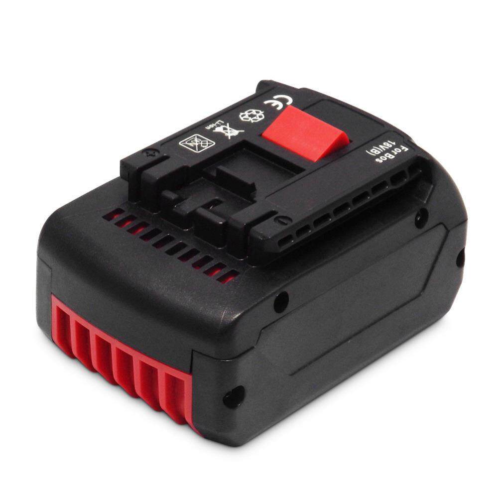 18V Battery 6.0Ah for Bosch Electric Drill 18V Rechargeable Li-ion Battery BAT609, BAT609G, BAT6 LJV