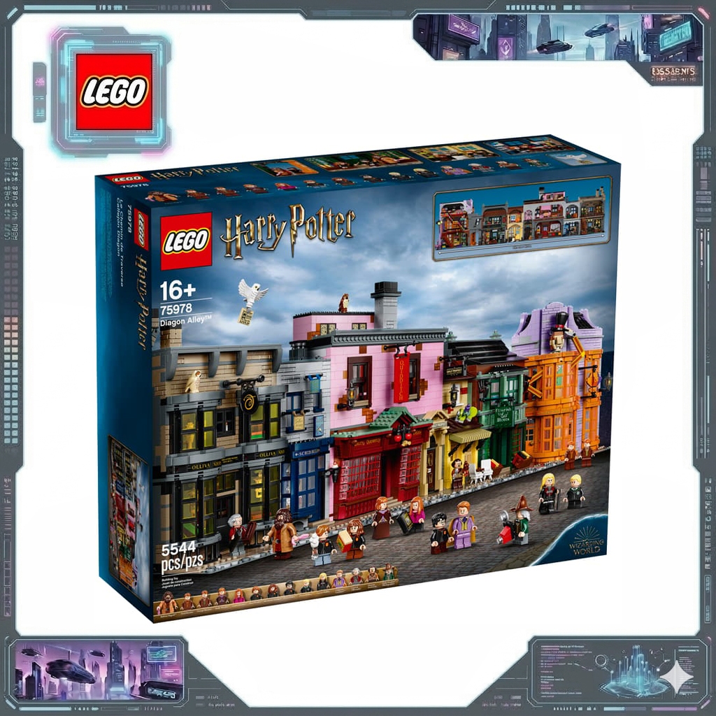LEGO 75978 Diagon Alley ของแท้ 100% (พรีออเดอร์)
