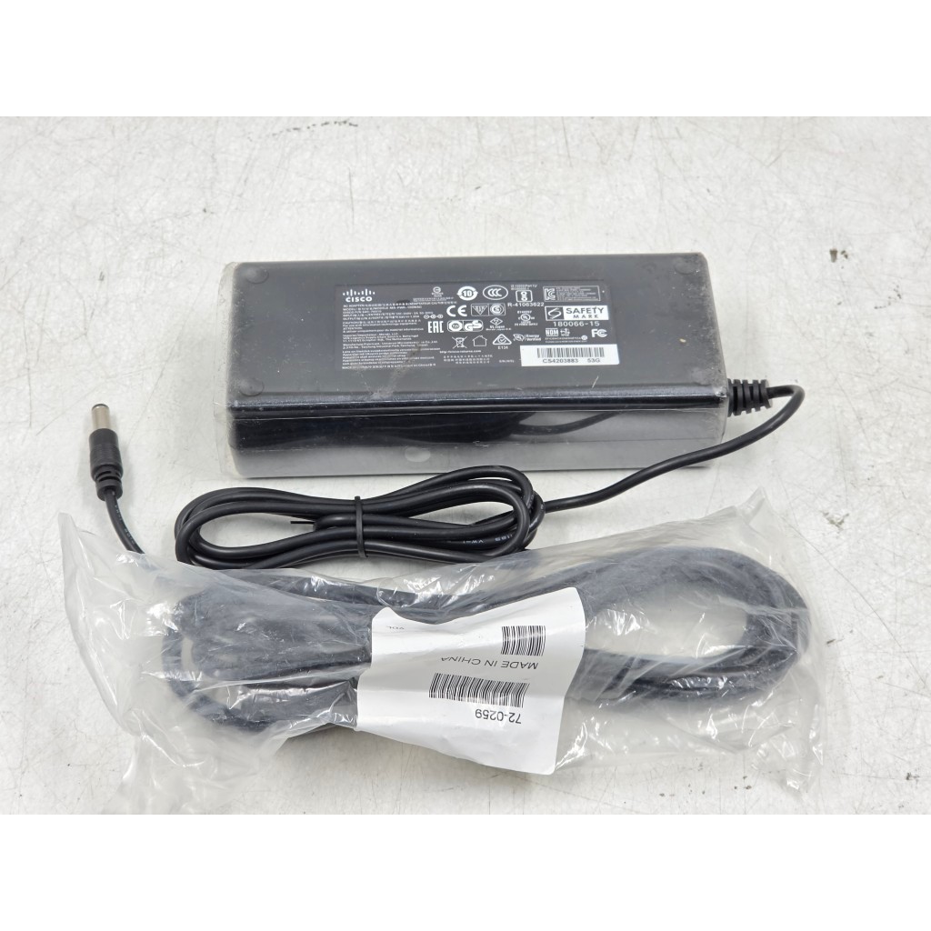 BK72 AC ADAPTER CISCO 54V 1.85A มือสอง เทสปกติ รอยตามรูป