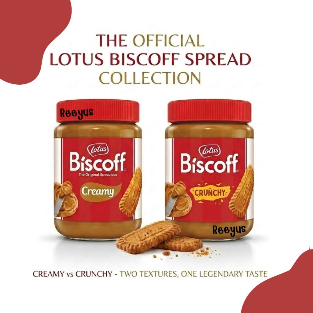 Lotus Biscoff vegan แยมทาขนมปัง กลิ่นหอมมี 2 แบบ สินค้ามีฮาลาล สินค้าขายดี จากประเทศเบลเยี่ยม