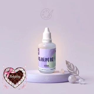 น้ำยาผสมสี​ ทุกสูตร 50-500ml สำหรับ​ภาพระบายสีตามตัวเลข​ ชะลอสีแห้ง | เพิ่มความเงาลดรอยพู่กัน สูตรใหม่เข้มข้น