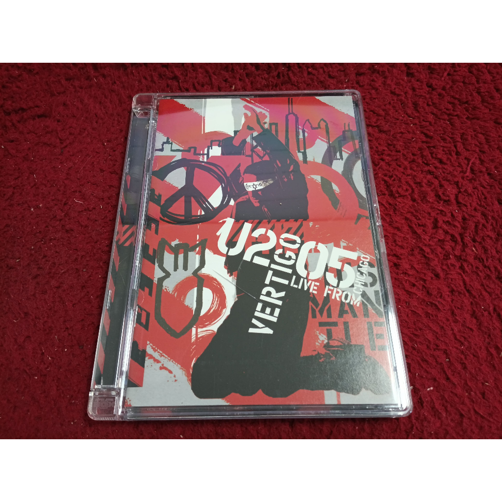 DVD สากล  U2 Vertigo 2005: Live from Chicago  สภาพตามรูปปก A2852
