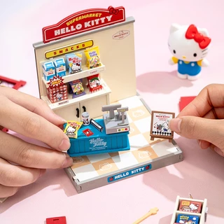 M&G Life x Rolife Sanrio โมเดลบ้านจิ๋วแบบประกอบเอง (DIY)