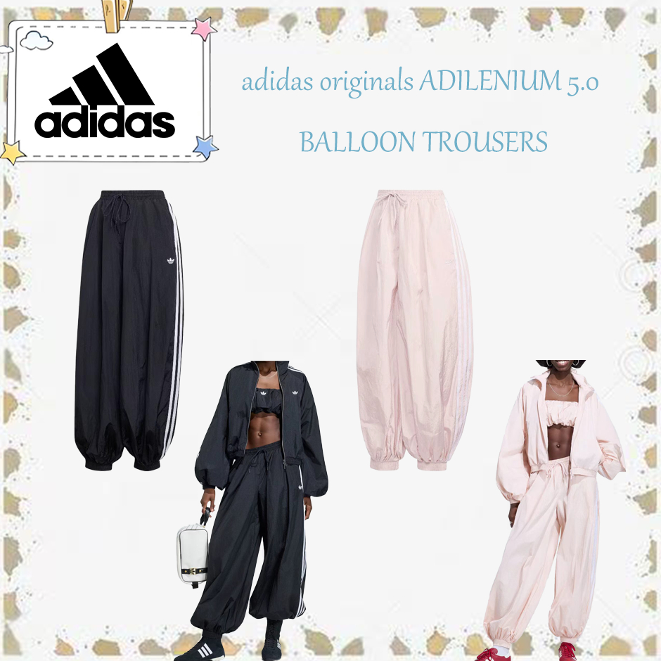 กางเกงขายาว adidas Originals ADILENIUM 5.0 BALLOON TROUSERS รุ่นผู้หญิง ทรงหลวม ใส่สบาย
