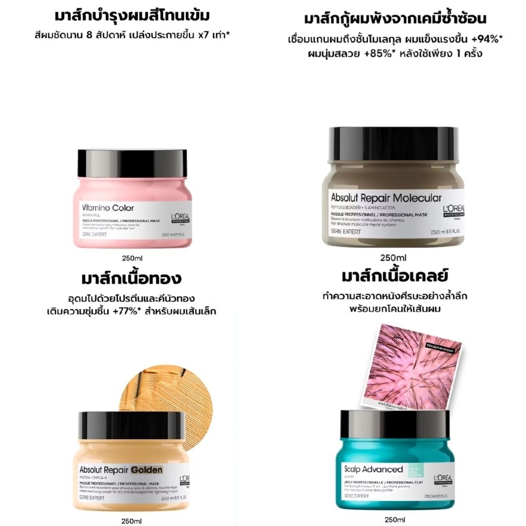 Loreal Prefessionel mask ของแท้ [พร้อมส่ง]