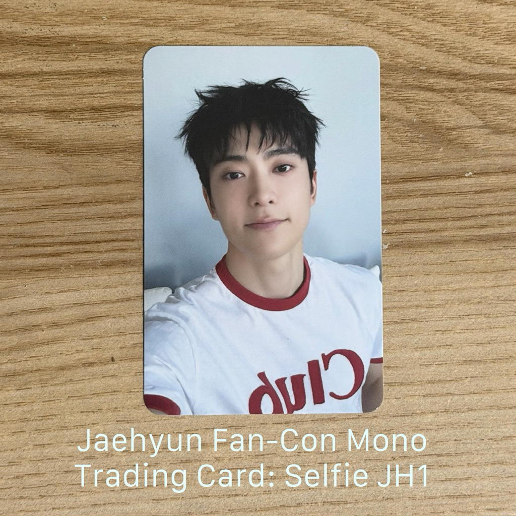 (พร้อมส่ง) NCT JAEHYUN FAN-CON MONO Official Random Trading Photo Selfie Card แจฮยอนแฟนคอน โฟโต้การ์ด เทรดดิ้ง