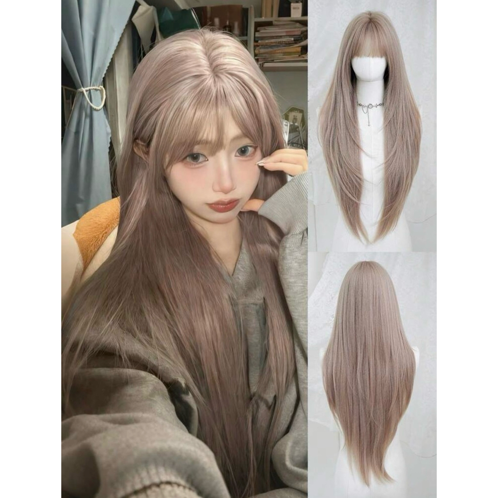 วิกผม รุ่น BEENA (บีน่า) สีครีม สีใหม่ล่าสุด ส่งฟรี แถมเน็ต