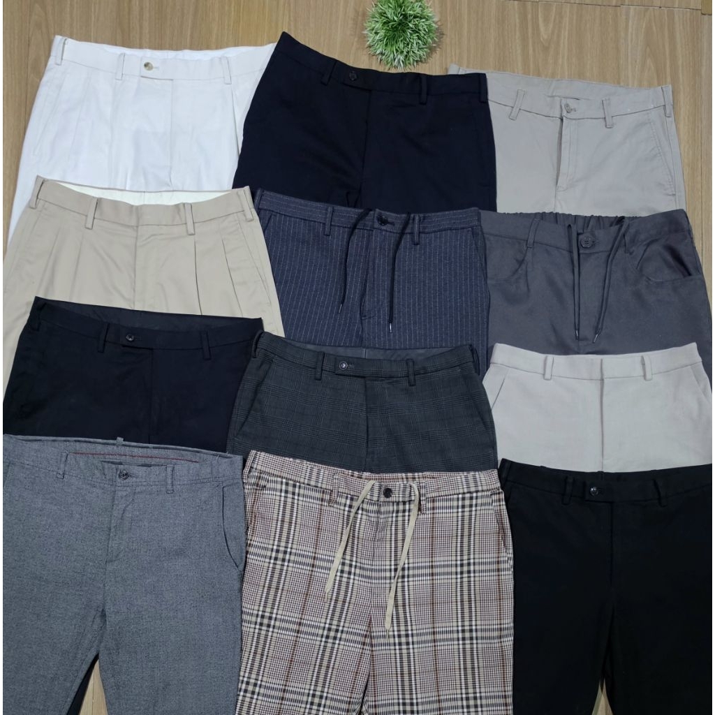 กางเกง..Uniqlo,G2000..แบรนด์..เเท้💯มือ2..สภาพดี