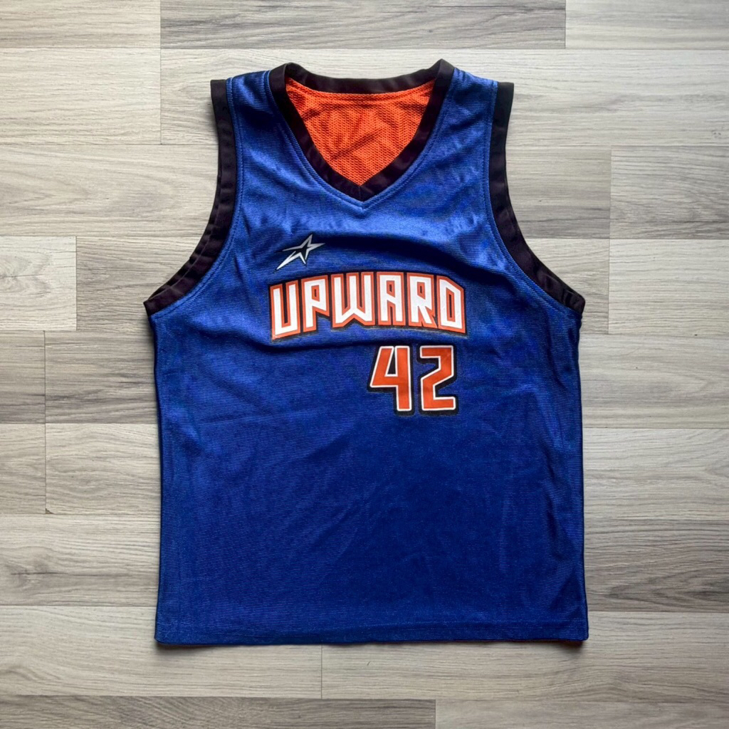 🇺🇸🇺🇸เสื้อกล้ามบาส Upward No.42 ใส่ได้ 2 ด้าน🇺🇸🇺🇸