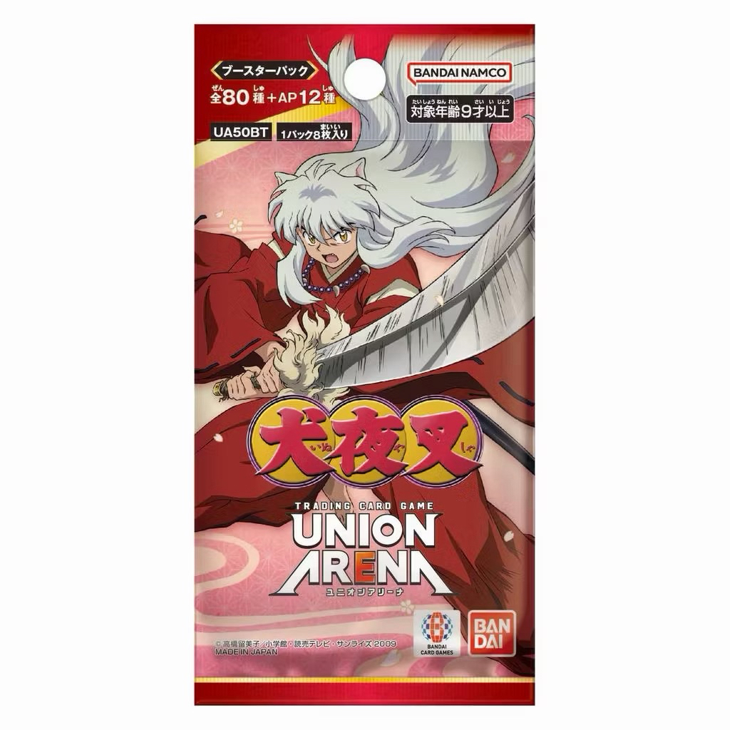 พร้อมส่ง 🇹🇭แบบซอง อินุยาฉะ UA  BANDAI UNION ARENA Booster Pack Inuyasha UA50BT
