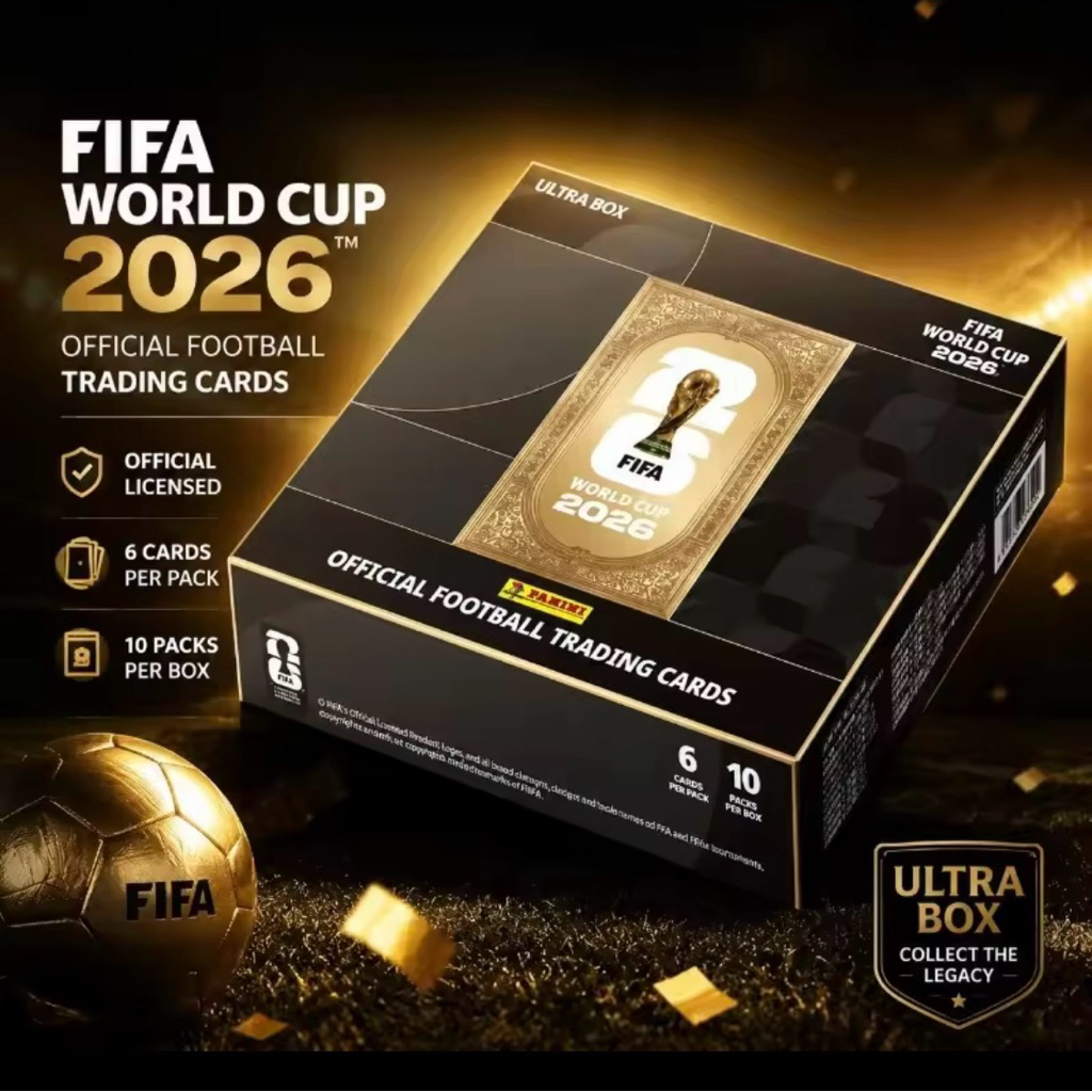 🔥สินค้าพร้อมส่ง🇹🇭[PANINIxKayou] ของแท้ FIFA World  Cup Card 2026 การ์ดสะสมฟุตบอลโลกอย่างเป็นทางการ