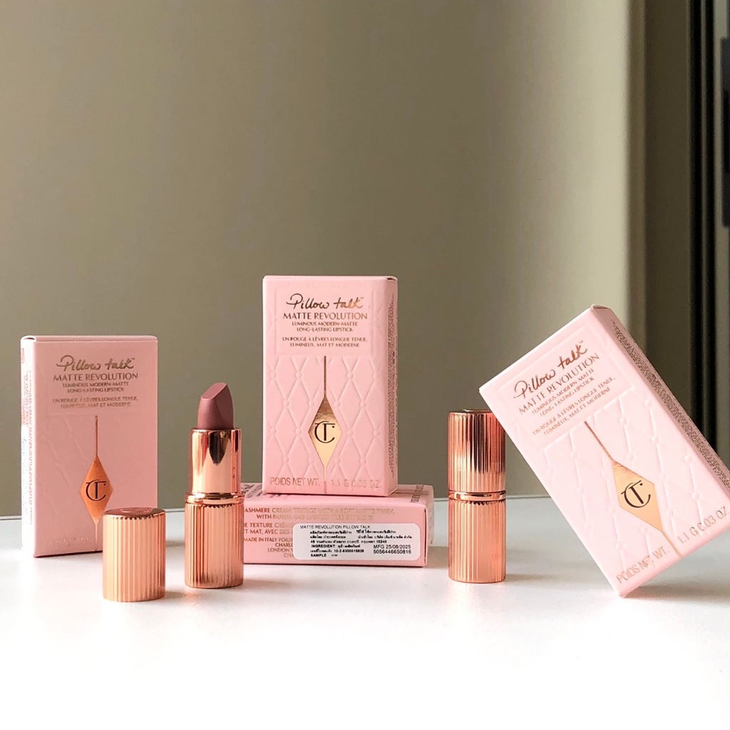 Charlotte tibury mini lip mat pillow talk ขนาด 1.1G