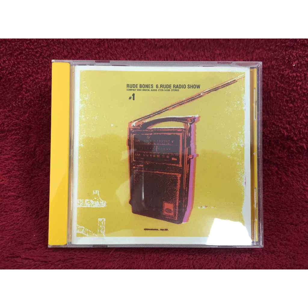 CD Rude Bones – 6.Rude Radio Show สภาพตามรูปปก EA98-137
