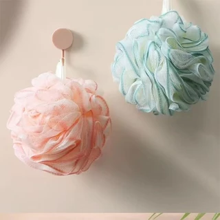 ผลิตภัณฑ์ใหม่ ใยฟองน้ำขัดตัว สีทูโทน มีสองสีในอันเดียว เนื้อนุ่มและนิ่ม ฟองนุ่ม สามารถแขวนได้ งานดี ฟองน้ำอาบน้ำ