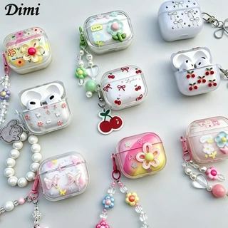 เคสหูฟัง งานกล่อง สำหรับAirpods4 เคสใสการ์ตูนนูน สำหรับAirpods3 เคสหูฟังบลูทูธ gen1 gen2 เคสหูฟังไร้สาย PRO 3 1 2