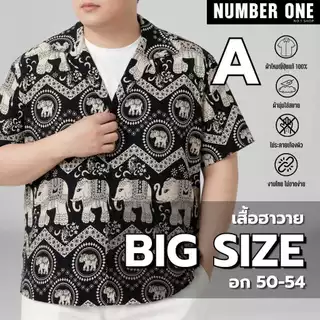 เสื้อ A ฮาวายNo.1Shopพลัสไซส์plussizeใส่ได้ทั้งหญิงทั้งชาย ผ้าไหมญี่ปุ่นนุ่มสบายNCT DREAM
